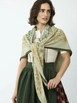 Codello Schals & Tücher*Damen Tuch grün gemustert