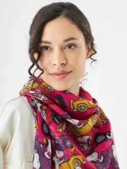 Codello Schals & Tücher*Damen Tuch rot bedruckt