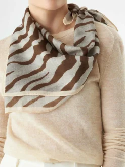 Codello Schals & Tücher*Damen Tuch grau bedruckt