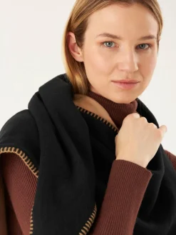 Codello Schals & Tücher*Damen Tuch schwarz uni