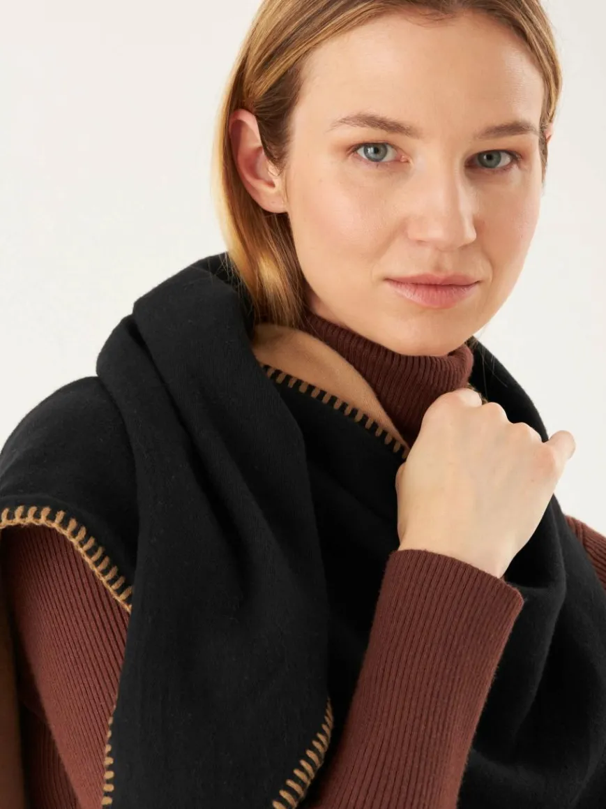 Codello Schals & Tücher*Damen Tuch schwarz uni