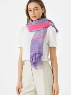 Codello Schals & Tücher*Damen Tuch lila bedruckt