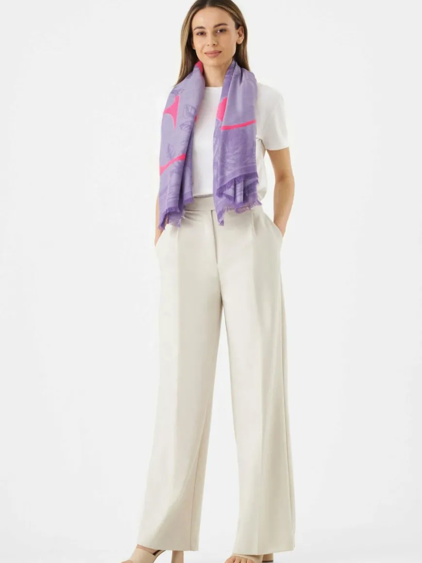 Codello Schals & Tücher*Damen Tuch lila bedruckt