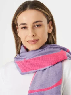 Codello Schals & Tücher*Damen Tuch lila bedruckt