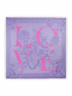 Codello Schals & Tücher*Damen Tuch lila bedruckt