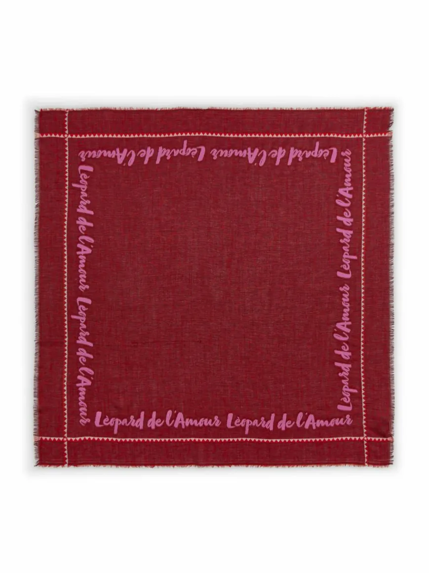 Codello Schals & Tücher*Damen Tuch rot bedruckt