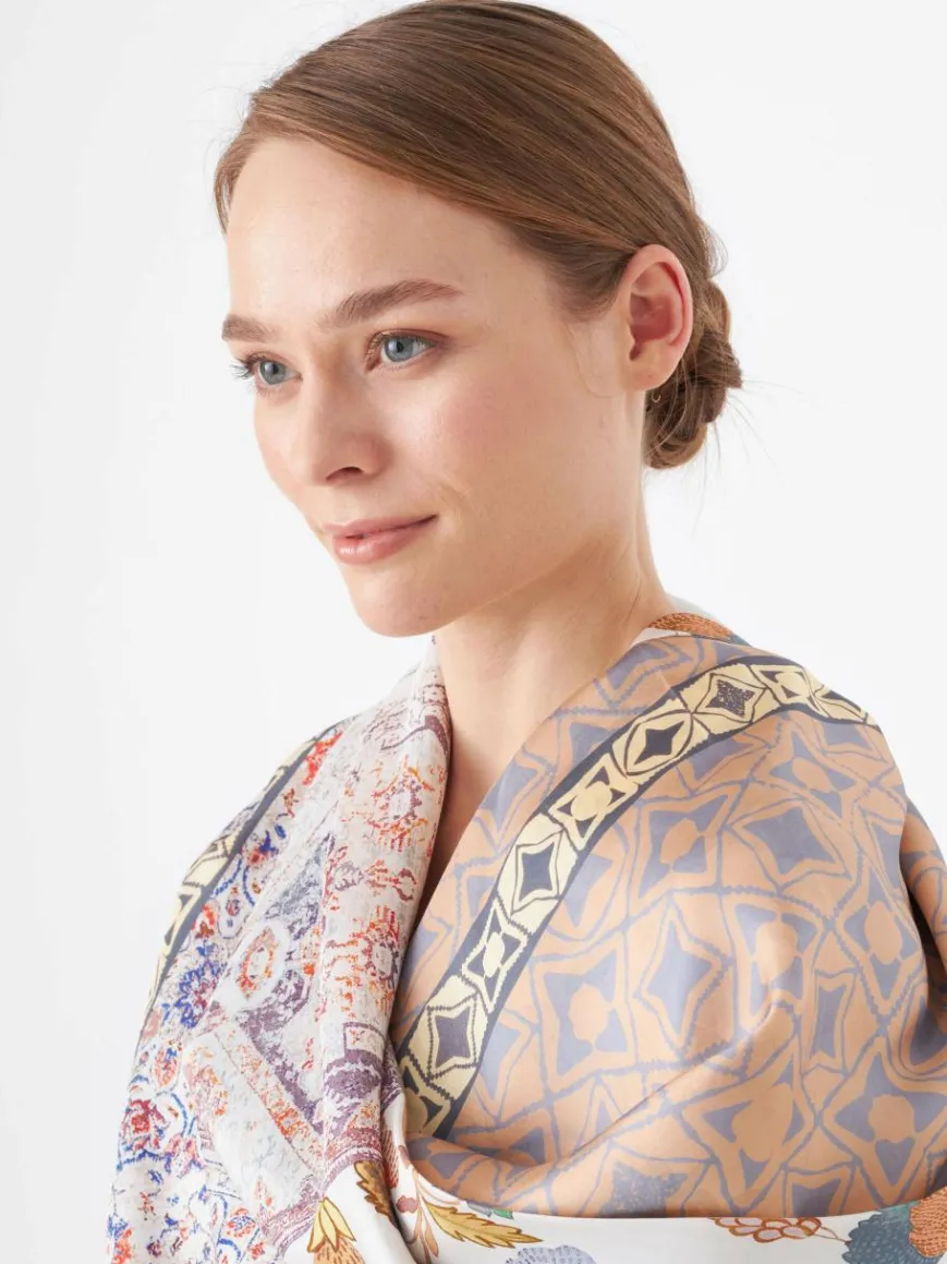 Codello Schals & Tücher*Damen Tuch beige gemustert