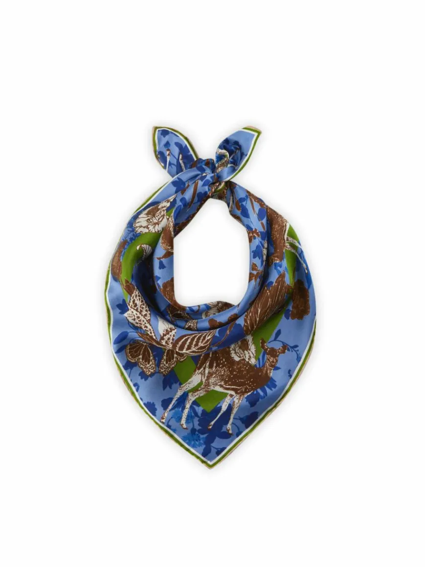 Codello Schals & Tücher*Damen Tuch blau gemustert