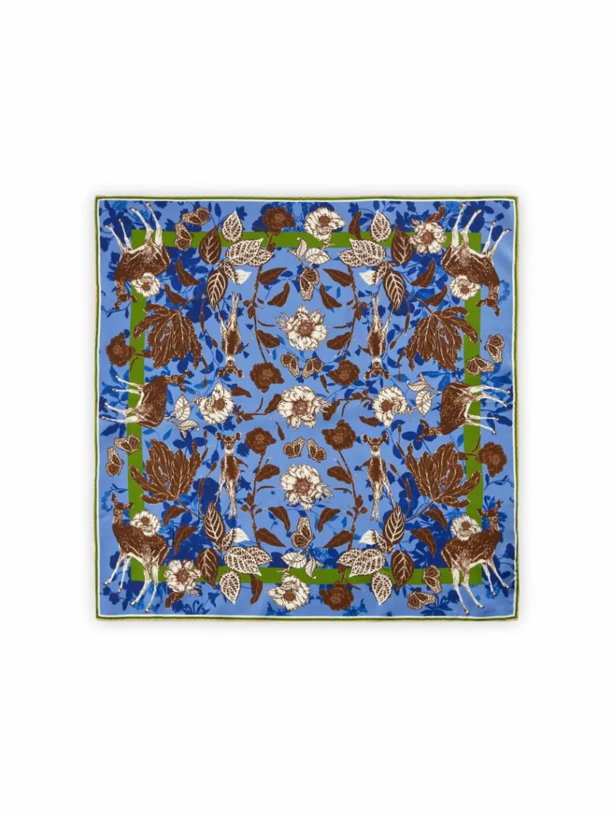 Codello Schals & Tücher*Damen Tuch blau gemustert