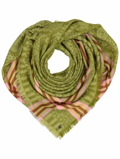 Fraas Schals & Tücher*Damen Tuch khaki gemustert