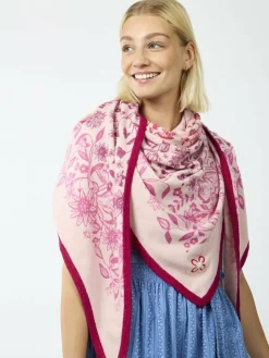 Codello Schals & Tücher*Damen Tuch rosa gemustert