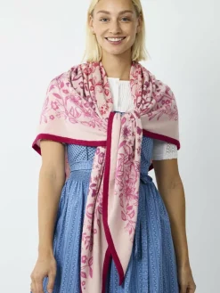 Codello Schals & Tücher*Damen Tuch rosa gemustert