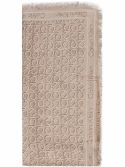 Calvin Klein Schals & Tücher*Damen Tuch beige melange gemustert