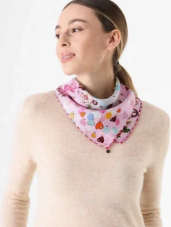 Codello Schals & Tücher*Damen Tuch rosa bedruckt