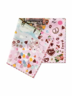 Codello Schals & Tücher*Damen Tuch rosa bedruckt