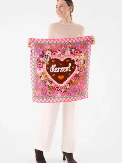 Codello Schals & Tücher*Damen Tuch pink bedruckt