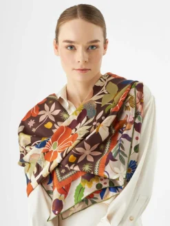 Codello Schals & Tücher*Damen Tuch grün gemustert