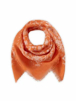 Codello Schals & Tücher*Damen Tuch orange gemustert