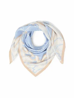 JOOP! Schals & Tücher*Damen Tuch - Ava hellblau weiß gemustert