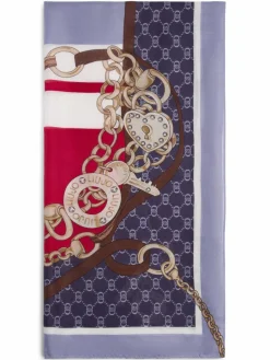 Liu Jo Collection Schals & Tücher*Damen Tuch - Foulard hellblau blau bedruckt