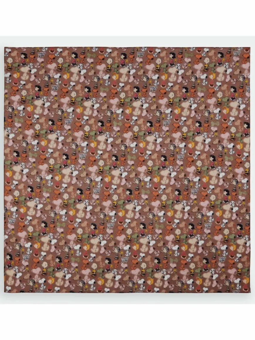 Codello Schals & Tücher*Damen Tuch - PEANUTS orange bedruckt