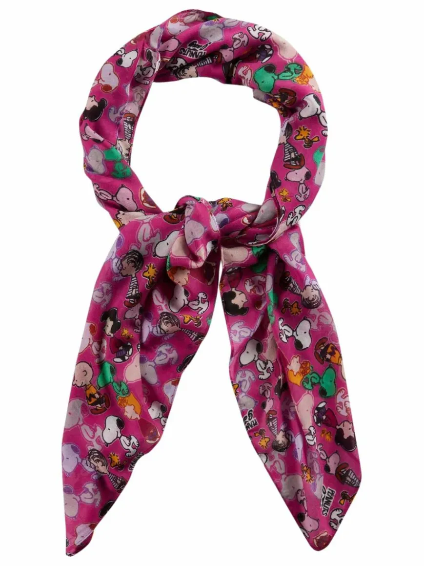 Codello Schals & Tücher*Damen Tuch - PEANUTS pink bedruckt
