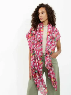 Codello Schals & Tücher*Damen Tuch - PEANUTS pink bedruckt