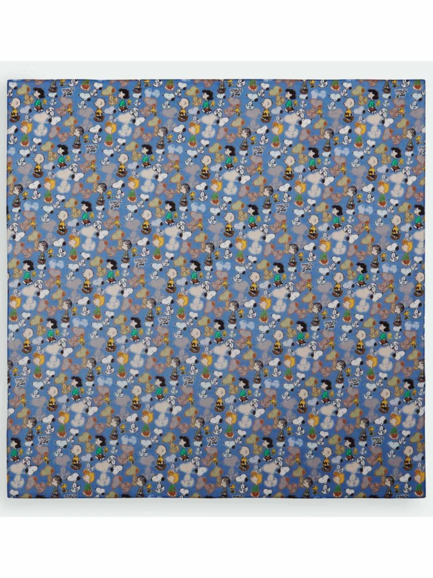 Codello Schals & Tücher*Damen Tuch - PEANUTS blau bedruckt