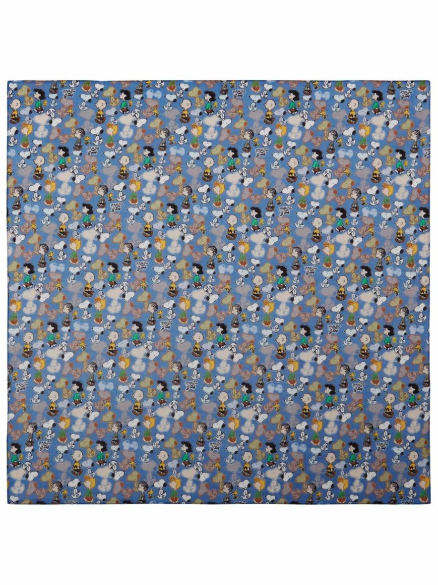 Codello Schals & Tücher*Damen Tuch - PEANUTS blau bedruckt