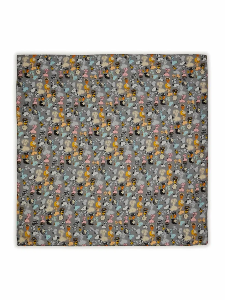 Codello Schals & Tücher*Damen Tuch - PEANUTS grau bedruckt