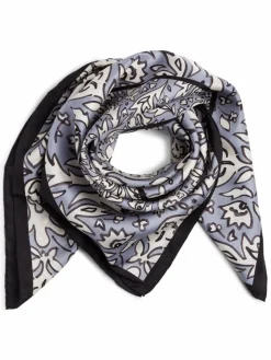 Weekend Max Mara Schals & Tücher*Damen Tuch aus Seide hellblau weiß bedruckt