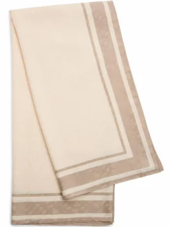 Tommy Hilfiger Schals & Tücher*Damen Tuch mit Seiden-Anteil sand melange gemustert