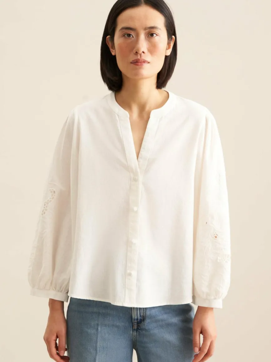 Seidensticker Blusen*Damen Tunika - Uni ecru uni