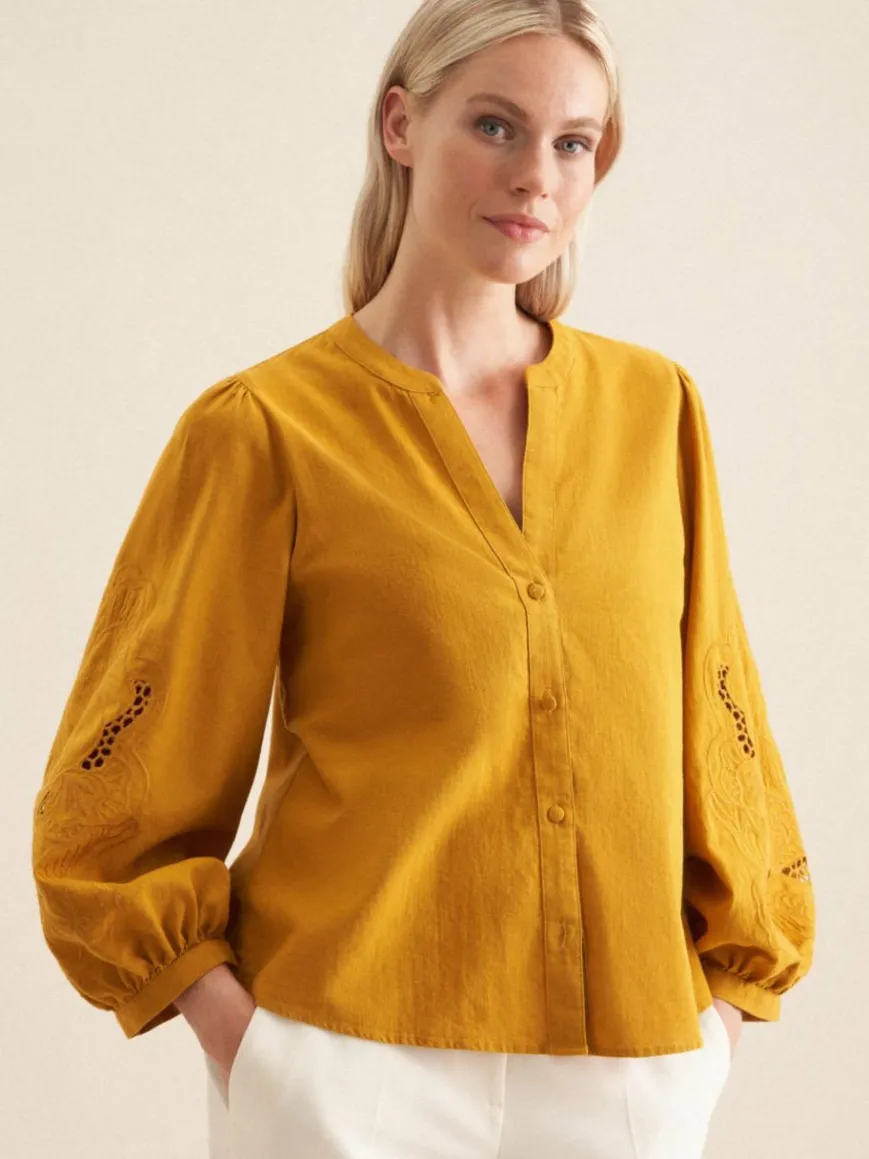 Seidensticker Blusen*Damen Tunika - Uni gelb uni