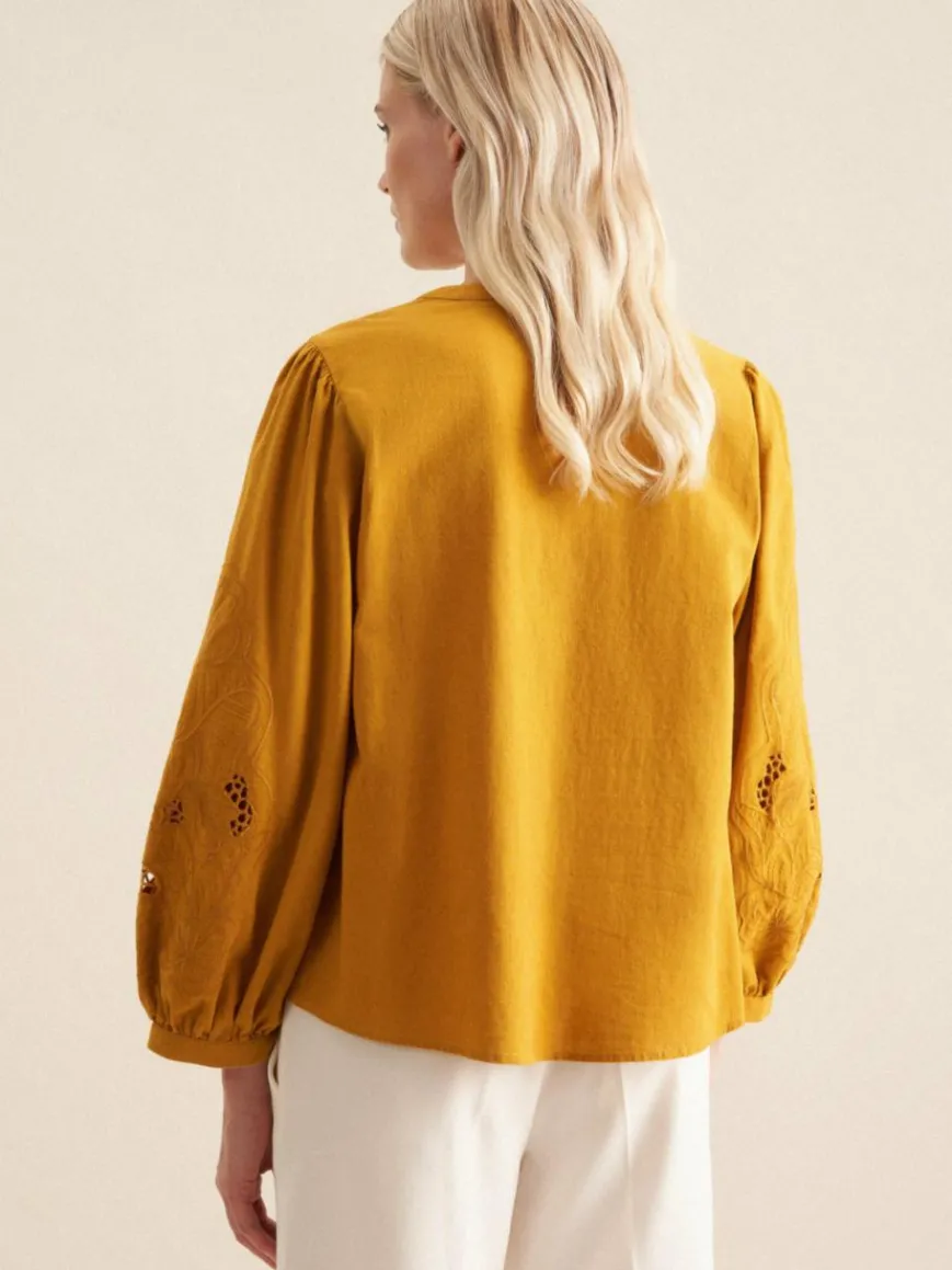 Seidensticker Blusen*Damen Tunika - Uni gelb uni