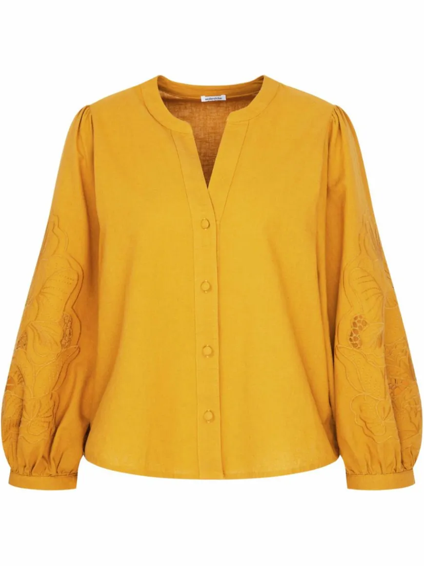 Seidensticker Blusen*Damen Tunika - Uni gelb uni