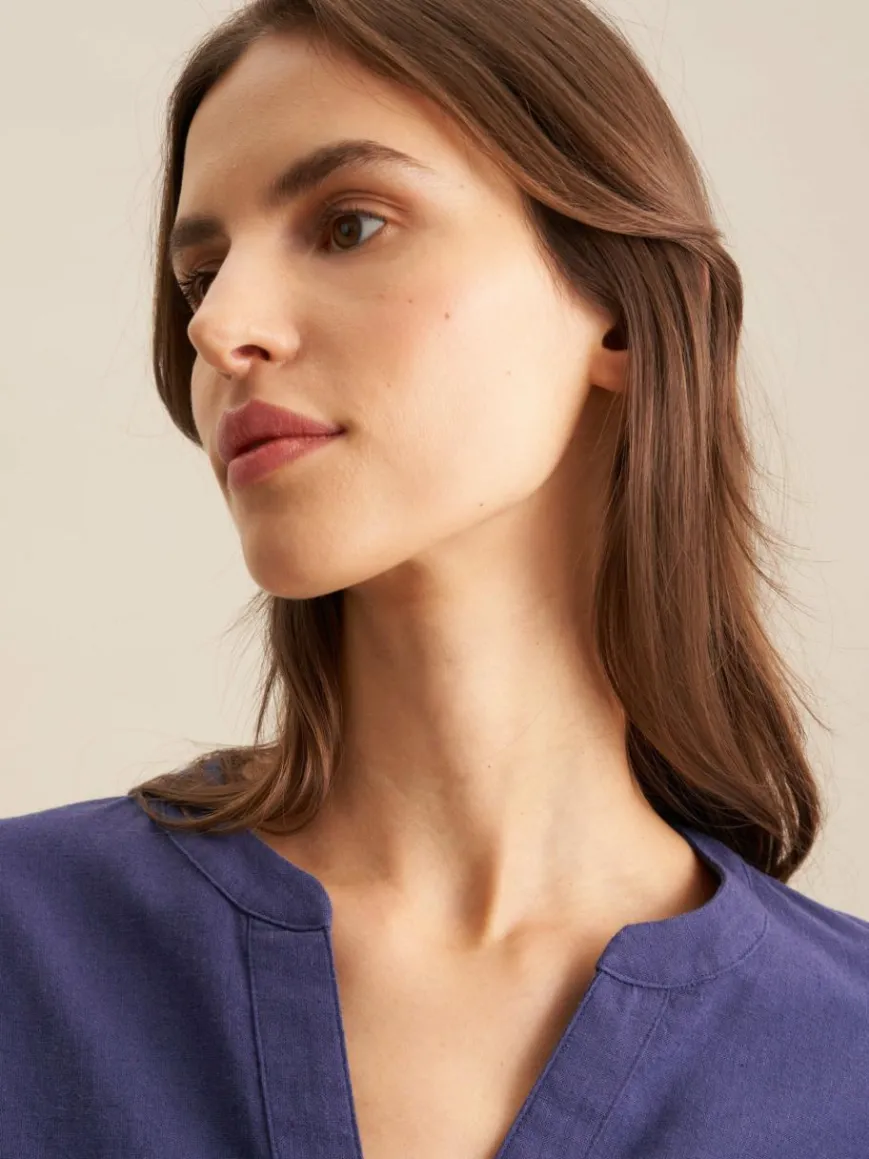 Seidensticker Blusen*Damen Tunika - Uni blau uni