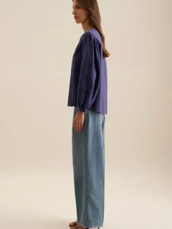 Seidensticker Blusen*Damen Tunika - Uni blau uni