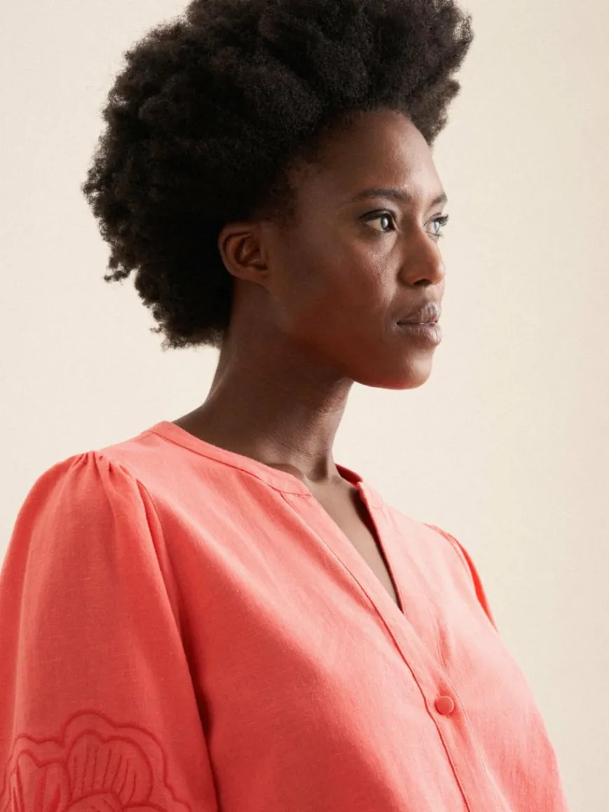 Seidensticker Blusen*Damen Tunika - Uni pink uni