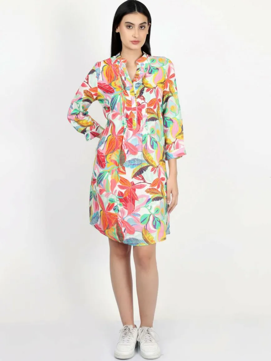 Vicci Germany Kleider*Damen Tunikakleid mehrfarbig bedruckt