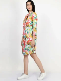 Vicci Germany Kleider*Damen Tunikakleid mehrfarbig bedruckt