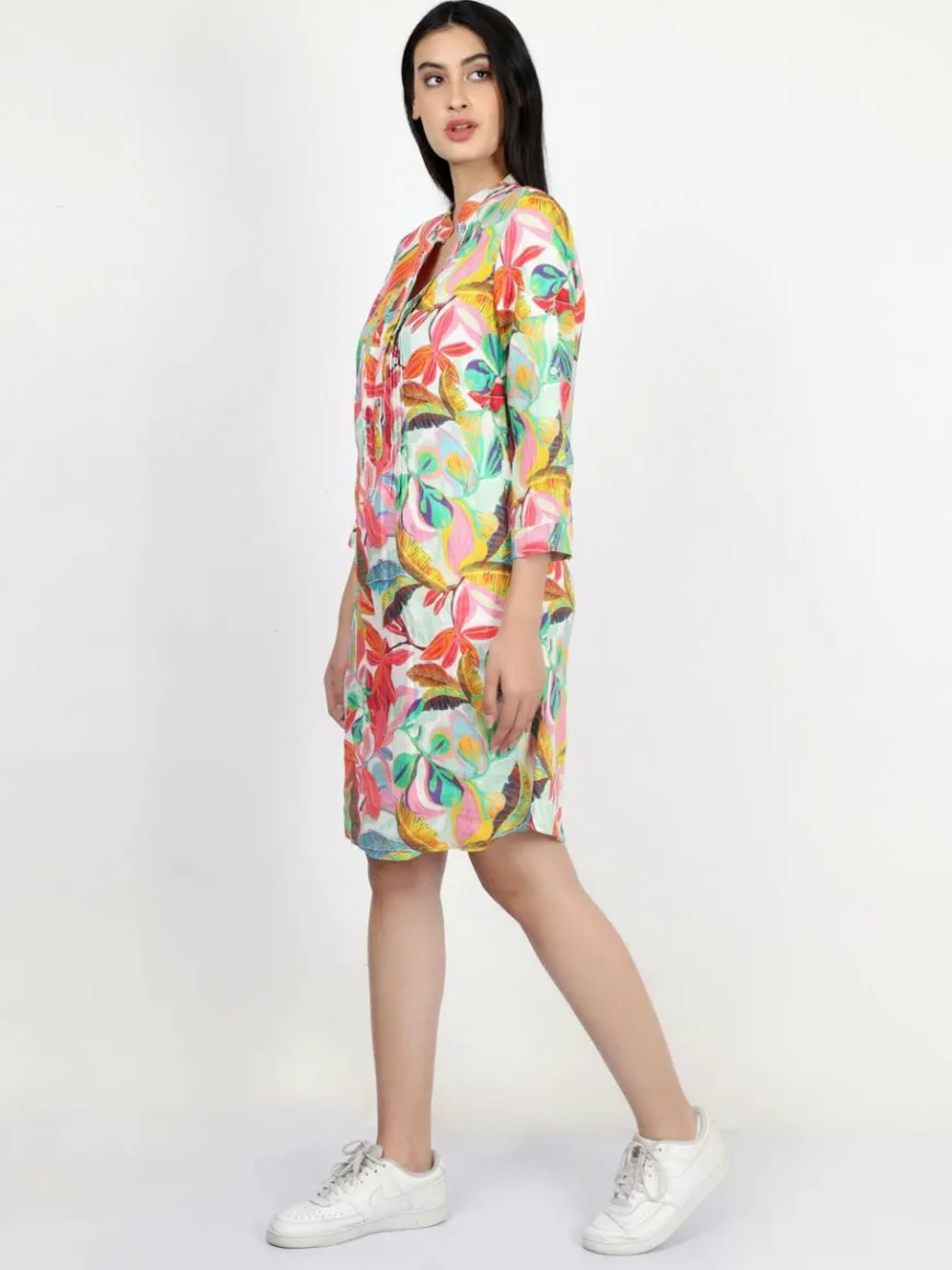 Vicci Germany Kleider*Damen Tunikakleid mehrfarbig bedruckt