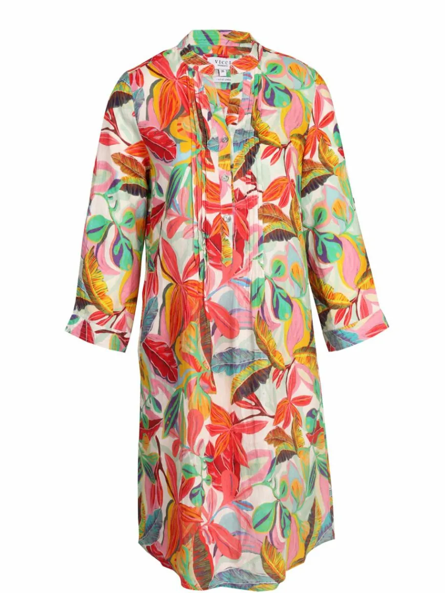 Vicci Germany Kleider*Damen Tunikakleid mehrfarbig bedruckt