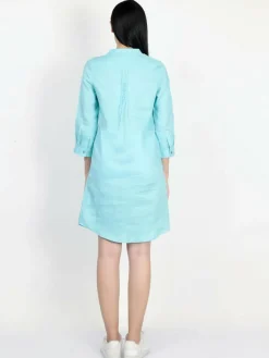 Vicci Germany Kleider*Damen Tunikakleid türkis uni