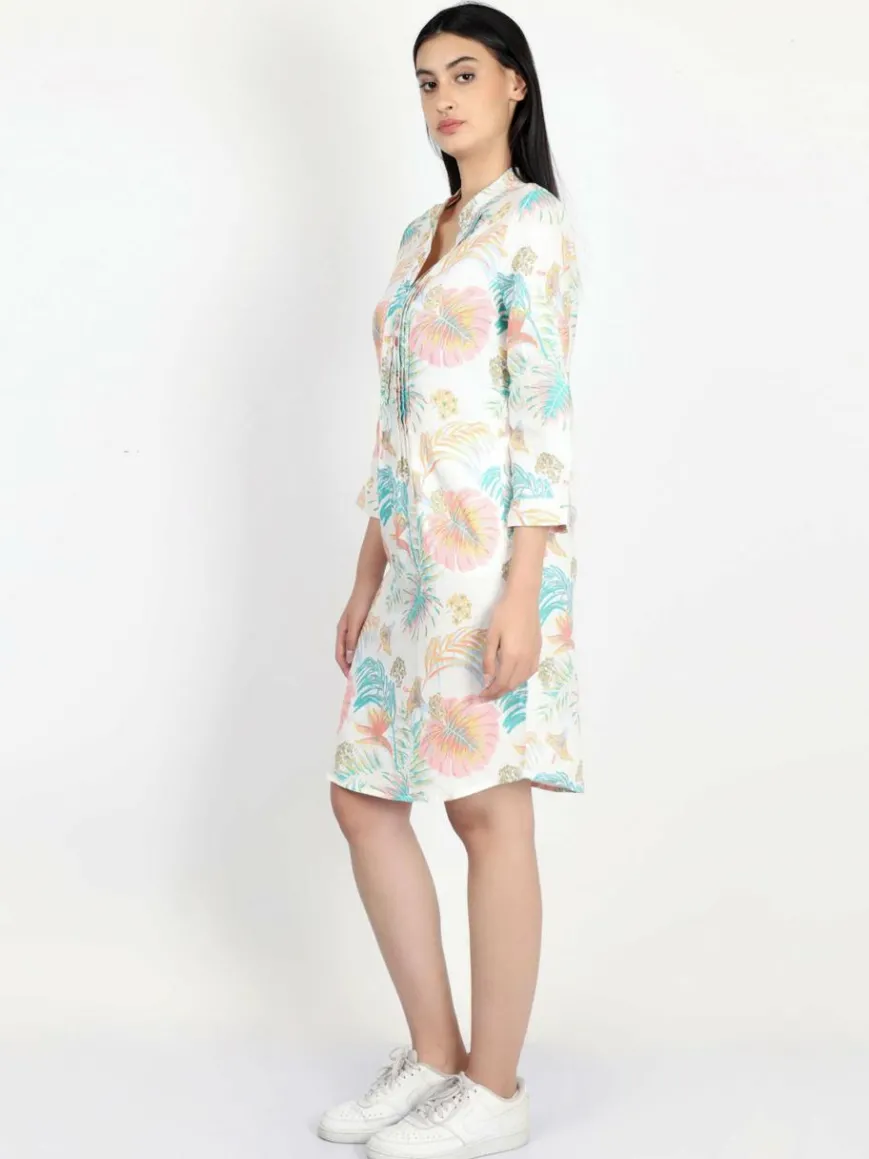 Vicci Germany Kleider*Damen Tunikakleid mehrfarbig bedruckt