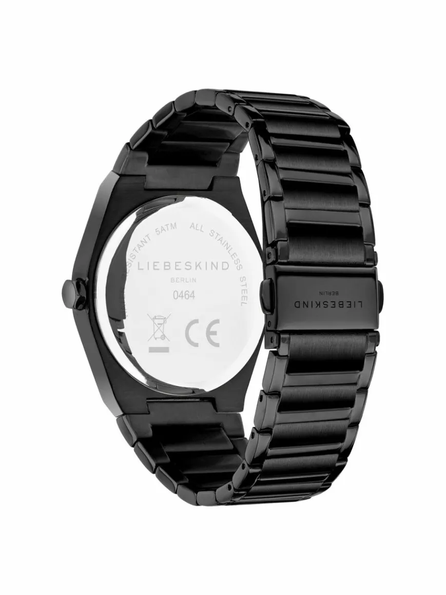 Liebeskind Berlin Uhren*Damen Uhr schwarz uni