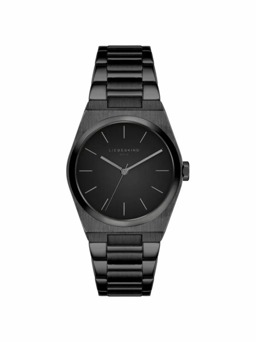 Liebeskind Berlin Uhren*Damen Uhr schwarz uni