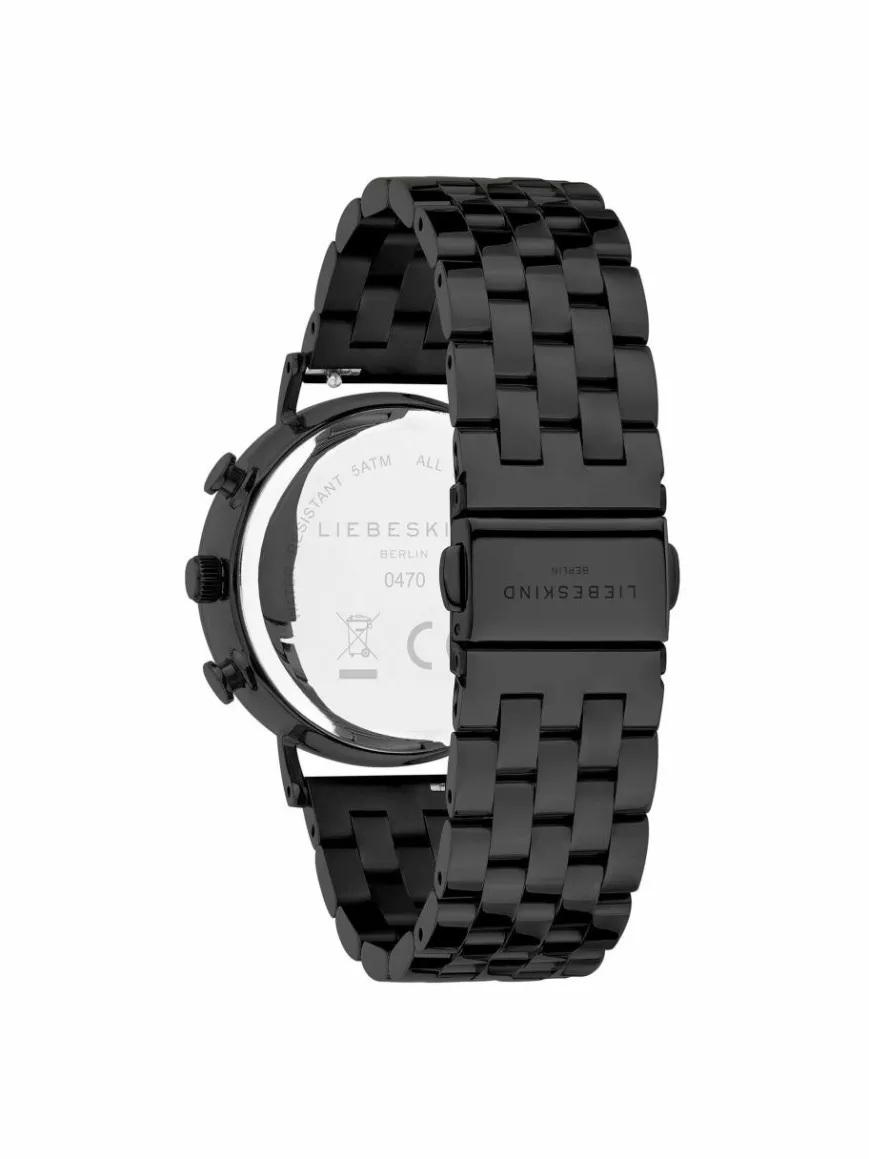 Liebeskind Berlin Uhren*Damen Uhr schwarz uni