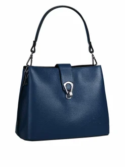 Cluty Taschen & Rucksäcke*Damen Umhängetasche blau uni