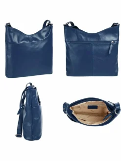 Samantha Look Taschen & Rucksäcke*Damen Umhängetasche blau uni